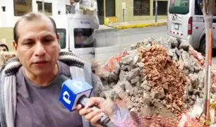 Vecinos y comerciantes llevan 25 días reclamando por obras abandonadas en el Cercado de Lima