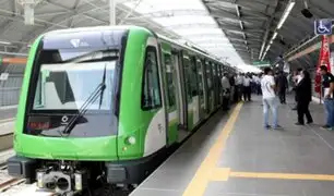 ATU anuncia que servicio de trenes del Metro de Lima ya se encuentra restablecido