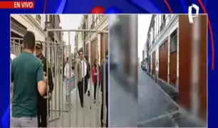 Cercado de Lima: comerciantes temen quebrar por rejas alrededor de la Plaza de Armas