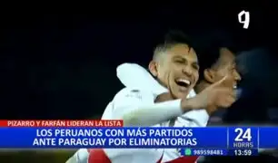 Selección Peruana: Estos son los jugadores de la "bicolor" que más veces enfrentaron a Paraguay