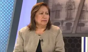 Ana María Choquehuanca: "Tenemos un debilitamiento institucional terrible en el país"