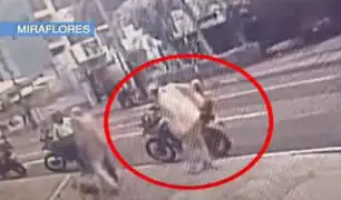 Habría sido por venganza: hombre intenta prender fuego a sereno y a su motocicleta en Miraflores