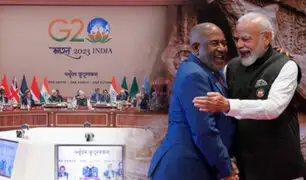Unión Africana entra como miembro permanente al G20