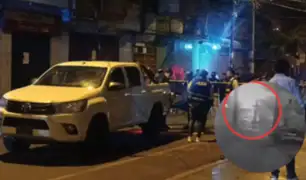 La Victoria: hombre envuelto en llamas cae desde el piso 11 de galería en Gamarra