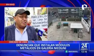 Galería Nicolini: hacen llamado a Rafel López Aliaga para evitar construcción irregular