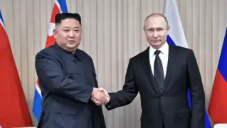 Kim Jong-un llegó a Rusia para reunirse con Vladimir Putin