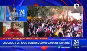 "Puchungo" Yáñez sobre partido contra Brasil: "Hoy va a ser un día memorable para Perú"