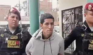 Los Olivos: detienen a delincuente que usaba arma robada de policía para cometer sus delitos