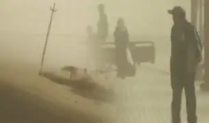 Vientos Paracas de más de 50 kilómetros por hora paralizan Pisco