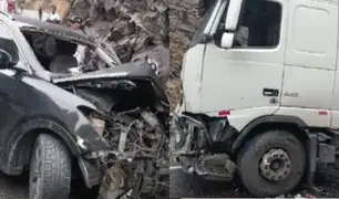 Jefe del Escuadrón Verde resultó herido tras accidente de tránsito en Chosica: fallece suboficial
