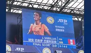 Juan Pablo Varillas debutó con victoria en el ATP 250 del Chengdu Open