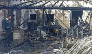 Áncash: dos muertos y tres heridos de consideración deja explosión en un taller pirotécnico