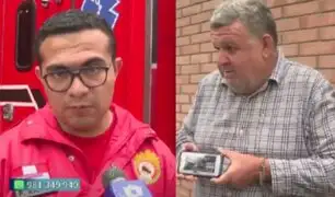 Miraflores: hombre que agredió a bombero se disculpó por su “matonesca” actitud