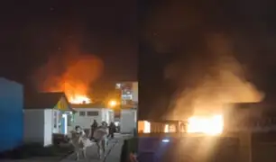 Se registra un incendio de código 2 en hospital de Puente Piedra