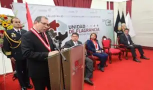 Callao: PJ inaugura Unidad de Flagrancia que dictará sentencias en menos de 72 horas