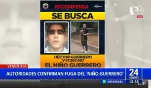 "Niño Guerrero": Venezuela confirma fuga del líder del Tren de Aragua
