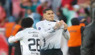 Paolo Guerrero anota doblete en las semifinales de la Sudamericana entre LDU y Defensa y Justicia