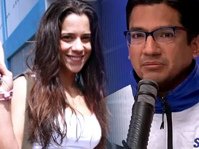 Alcalde de SMP y Vanessa Terkes juntos en concierto donde hasta se dieron un beso