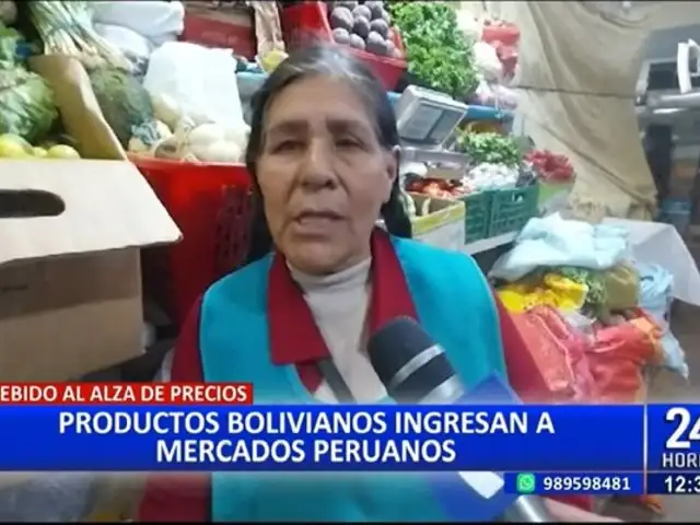 Ante el alza de precios: productos bolivianos encuentran mercado en Perú