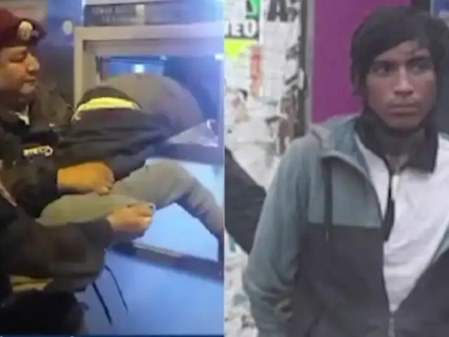 Tambo: capturan a delincuente que intentó robar minimarket a pedradas