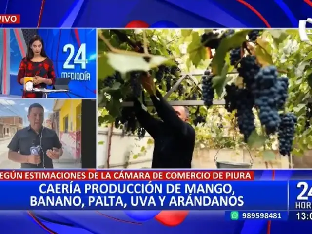 Pequeños y medianos agricultores anuncian protestas en Piura