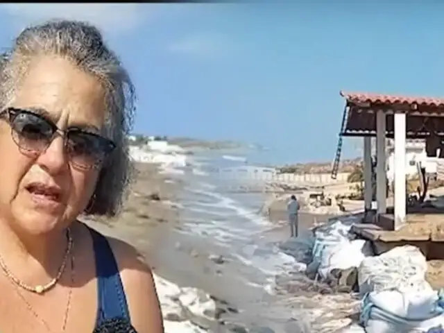 Tumbes: vecinos denuncian que construcción de enrocado afecta sus casas de playa y negocios