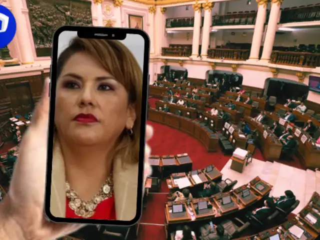 Digna Calle sigue sin acudir al Pleno y vota de forma virtual contra viaje de Dina Boluarte