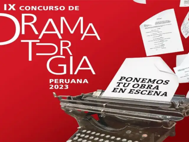 Británico Cultural anuncian convocatoria  para el IX Concurso de Dramatugia Peruana 2024