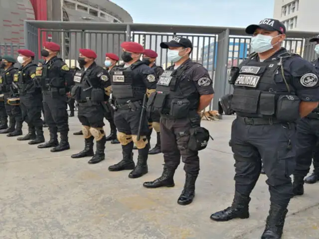 Perú vs. Brasil: presentan plan de seguridad para mantener orden dentro y fuera del Estadio Nacional