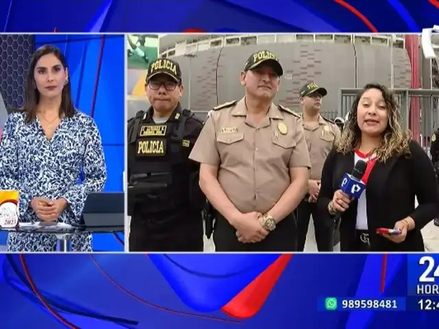 Perú vs. Brasil: controlarán ingreso de armas y otros objetos en ingreso al estadio