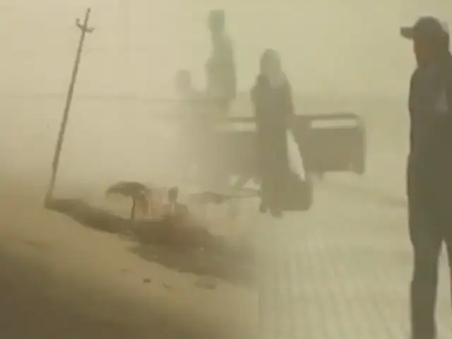 Vientos Paracas de más de 50 kilómetros por hora paralizan Pisco