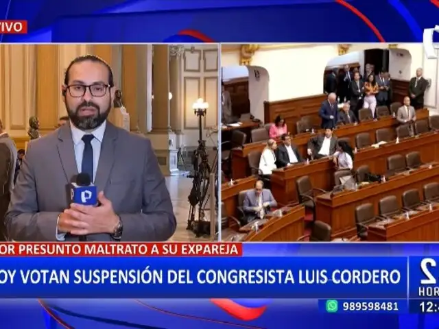Congreso: Comisión de Ética votará sobre suspensión de Luis Cordero Jon Tay