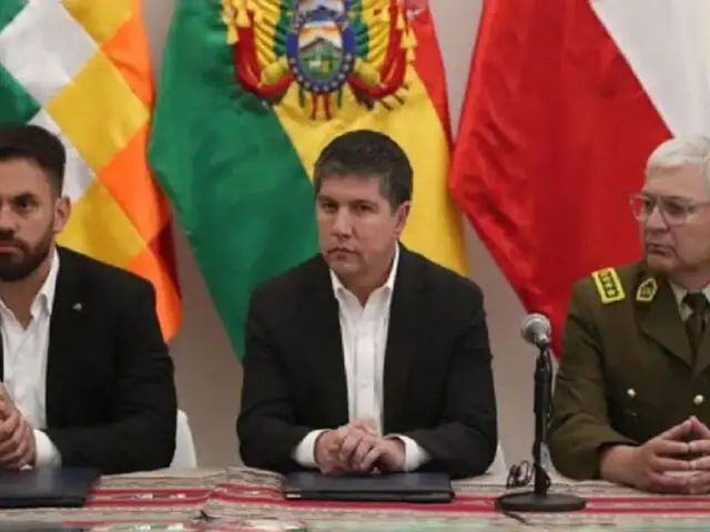 Gobiernos de Chile y Bolivia firman convenido contra la delincuencia y la migración irregular