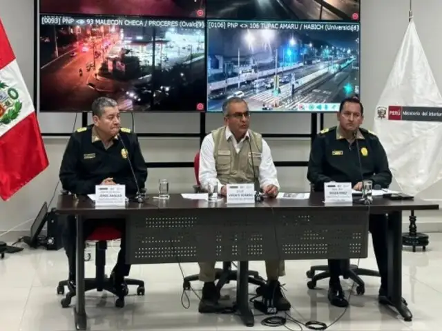 Ministro del Interior no descarta ampliar estado de emergencia a otros distritos y provincias del país