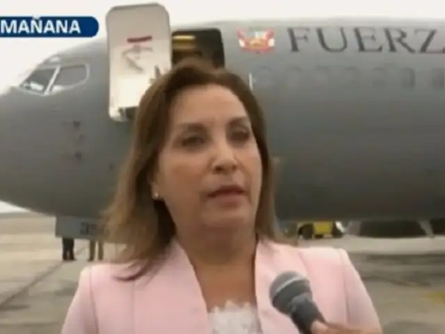 Dina Boluarte regresa al país tras participación en Asamblea de la ONU: “Pusimos al Perú en el ojo del mundo”