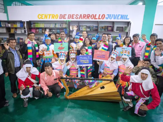 Ministerio de Cultura: BNP inaugura cinco nuevas bibliotecas públicas municipales en Huánuco
