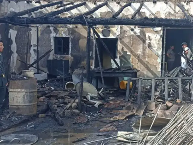 Áncash: dos muertos y tres heridos de consideración deja explosión en un taller pirotécnico