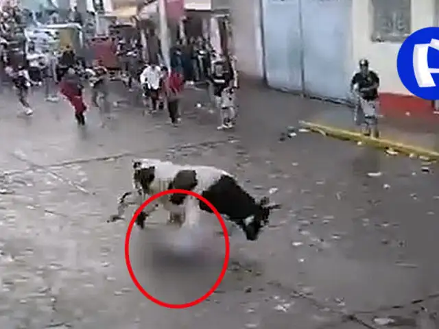 Ayacucho: toro embiste a hombre y lo deja inconsciente durante corrida