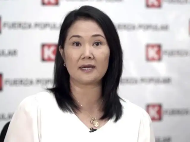 Keiko Fujimori defiende contratación de Carmela Paucará en el despacho de congresista Barbarán