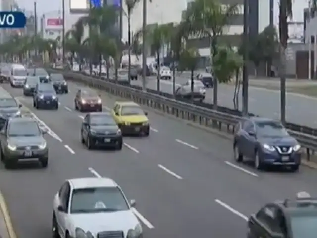 ¡Atención, conductores! Implementan "carril de pase libre" en la av. Javier Prado para agilizar tránsito