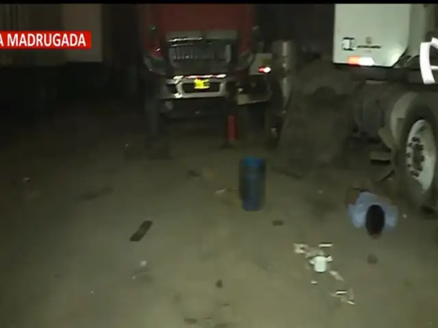 Ate: capturan a delincuentes dedicados al robo de camiones en la carretera Central