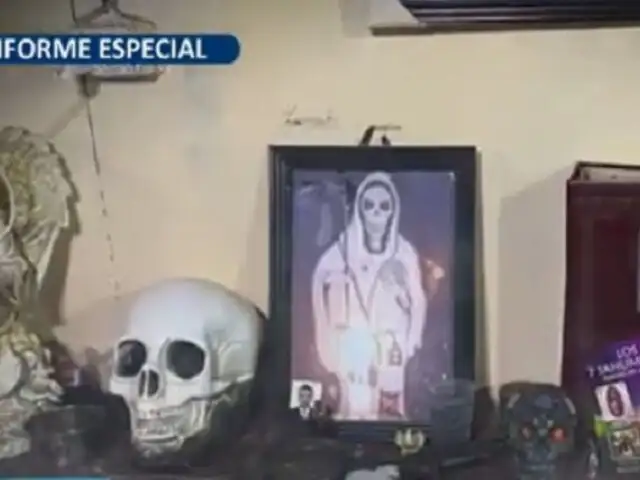 Le ofreció su alma a la 'santa muerte' por la liberación de su hermano: cae familiar de sicario en el Callao