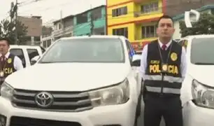 Estado de emergencia en SJL: entregan patrulleros reparados a la PNP para combatir el crimen