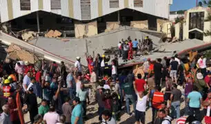 Celebraban un bautizo: 10 muertos y 60 heridos deja colapso del techo de una iglesia en México