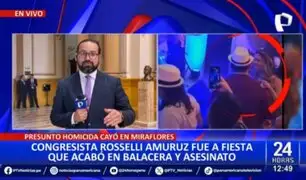 Rosselli Amuruz: Piden a congresista mayor explicación sobre fiesta que terminó con 1 muerto