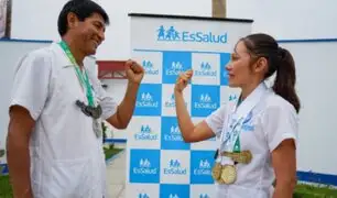 Esposos cirujanos de EsSalud representarán al Perú en Sudamericano Master de Atletismo en noviembre