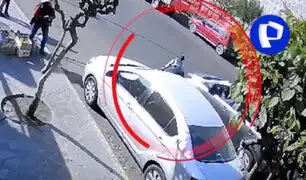 Taxista informal atropella y casi mata a inspectora para evitar intervención