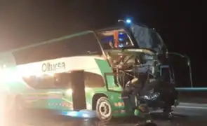 Casma: un muerto y nueve heridos al chocar bus interprovincial y tráiler