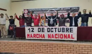 Cuarta Toma de Lima: Grupo vinculado al Movadef anuncia nuevas protestas el 12 de octubre a nivel nacional