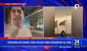 Turista peruano varado en Israel pide vuelo humanitario